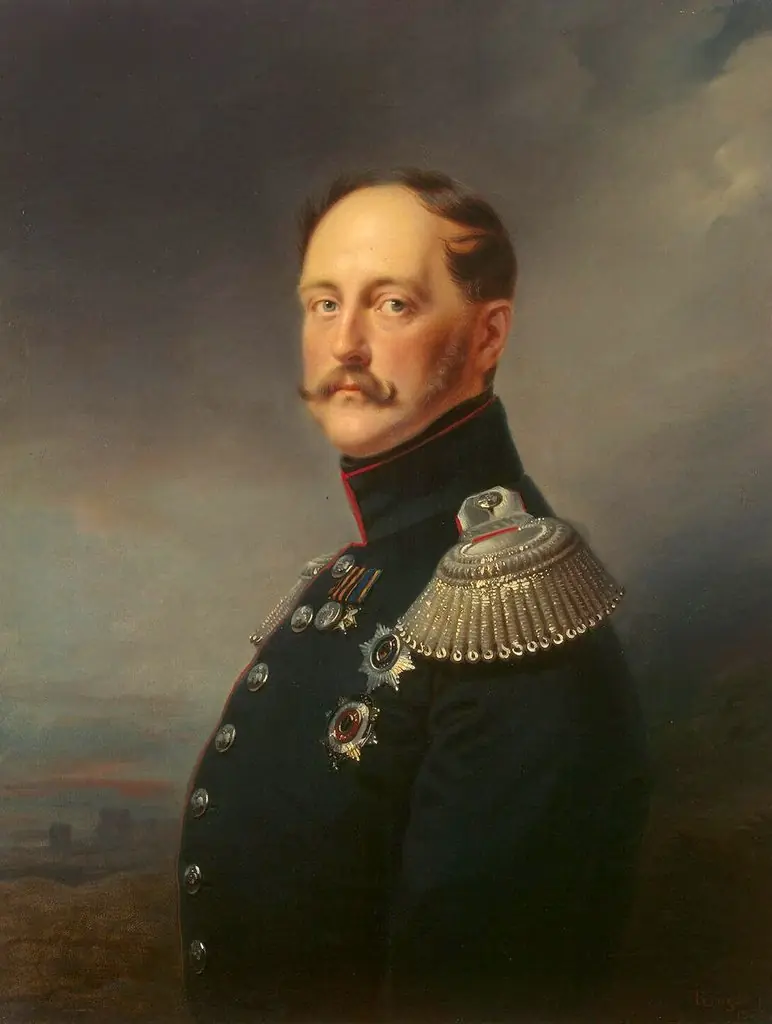 Portrait of Emperor Nicholas I