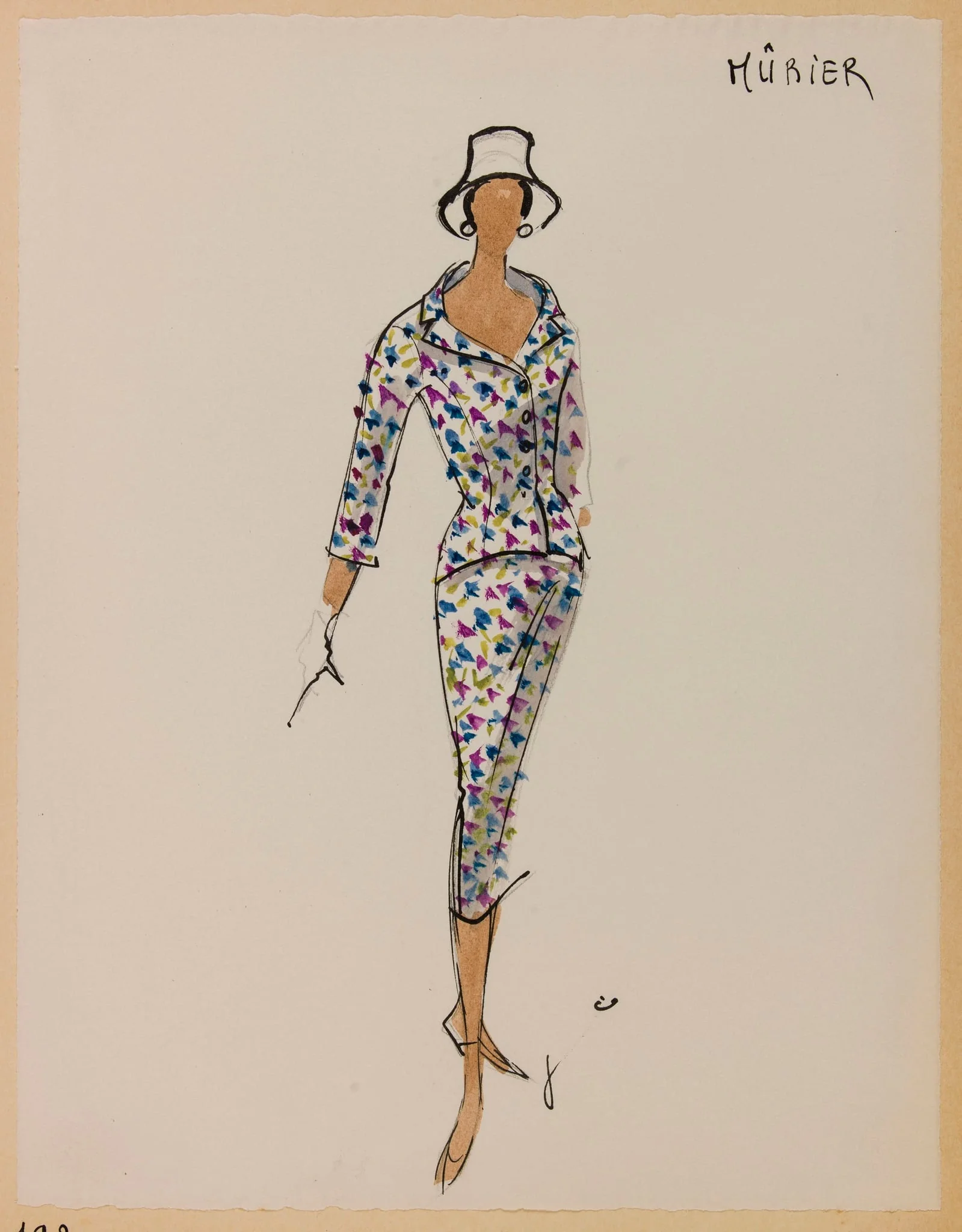 Mûrier, by Marie-Louise Carven, 1956