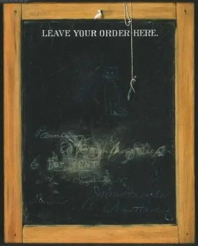 The Slate "Leave your order here"