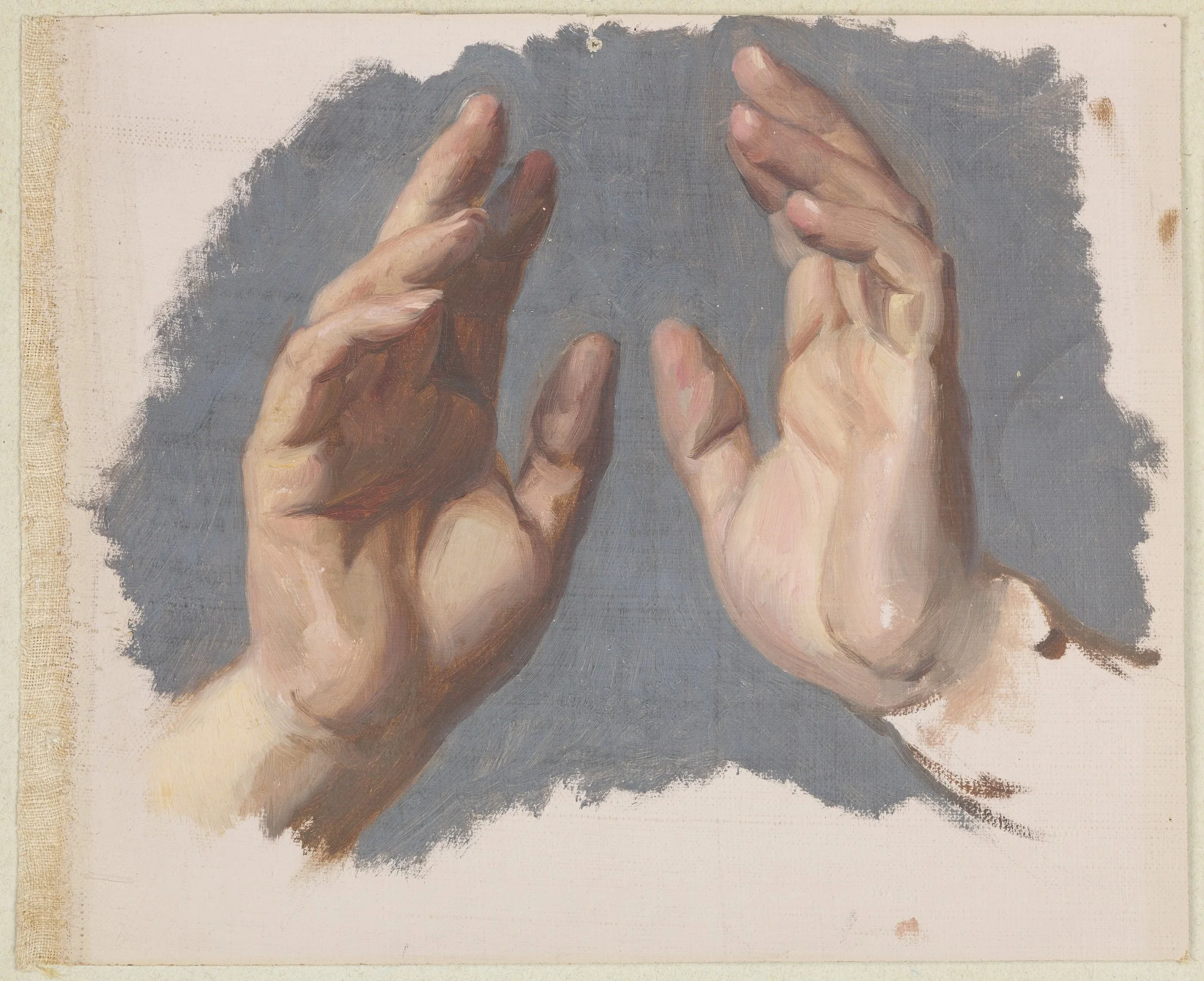 Study of Both Hands of the Bishop for the Painting "The Oath of Queen Jadwiga"