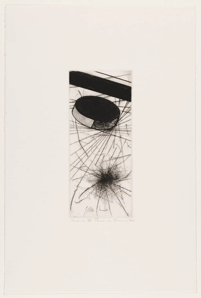 Untitled, by Ron Davis, ink, 1980