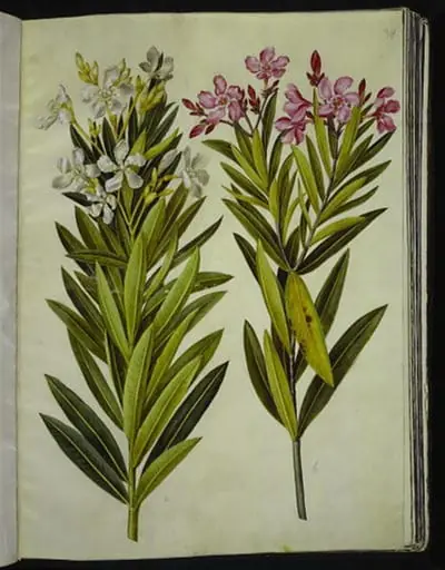 Nerium oleander (nerie)