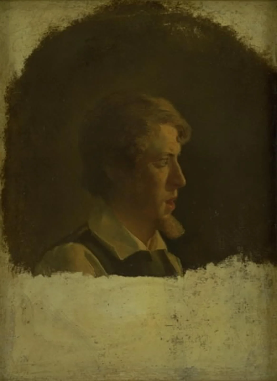 The German Painter Herman Kaufmann, by Unknown, 1831
