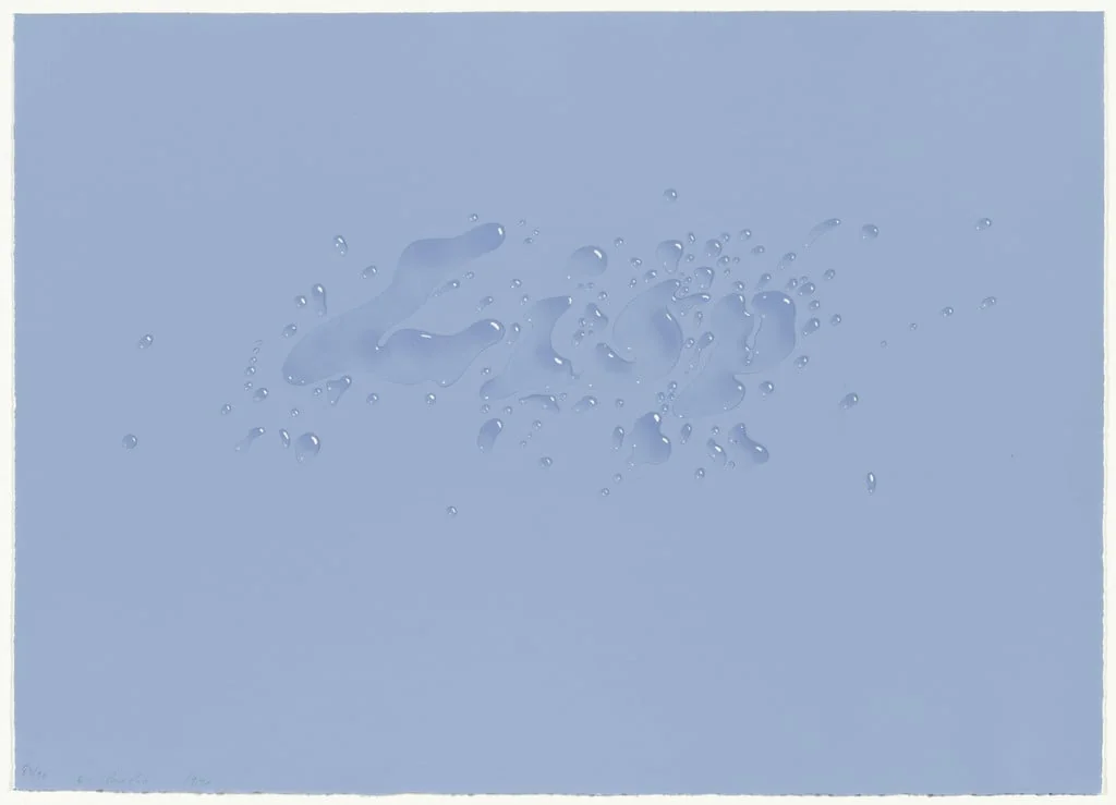Untitled, by Edward Ruscha, ink, 1970