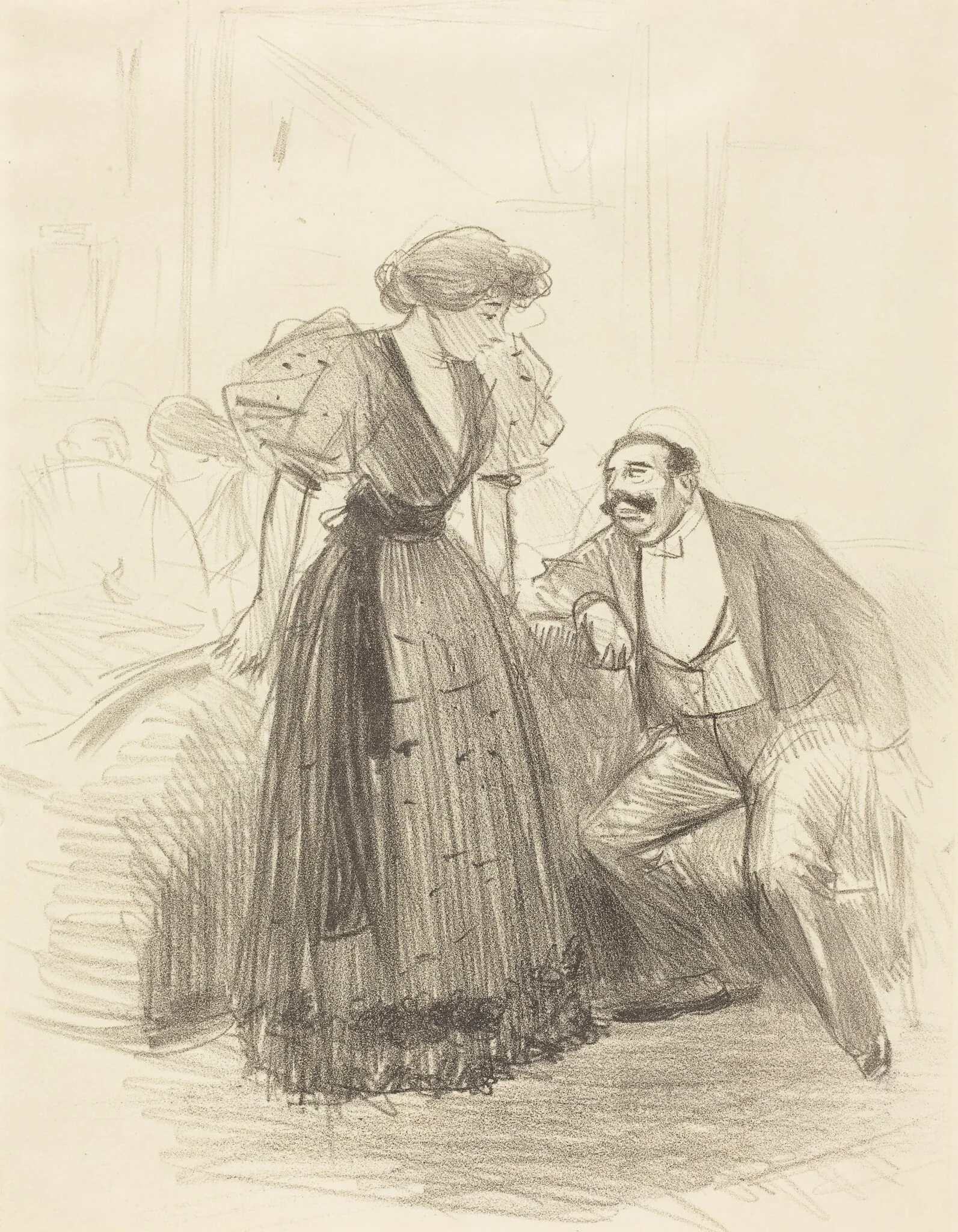 En soirée (At an Evening Party)