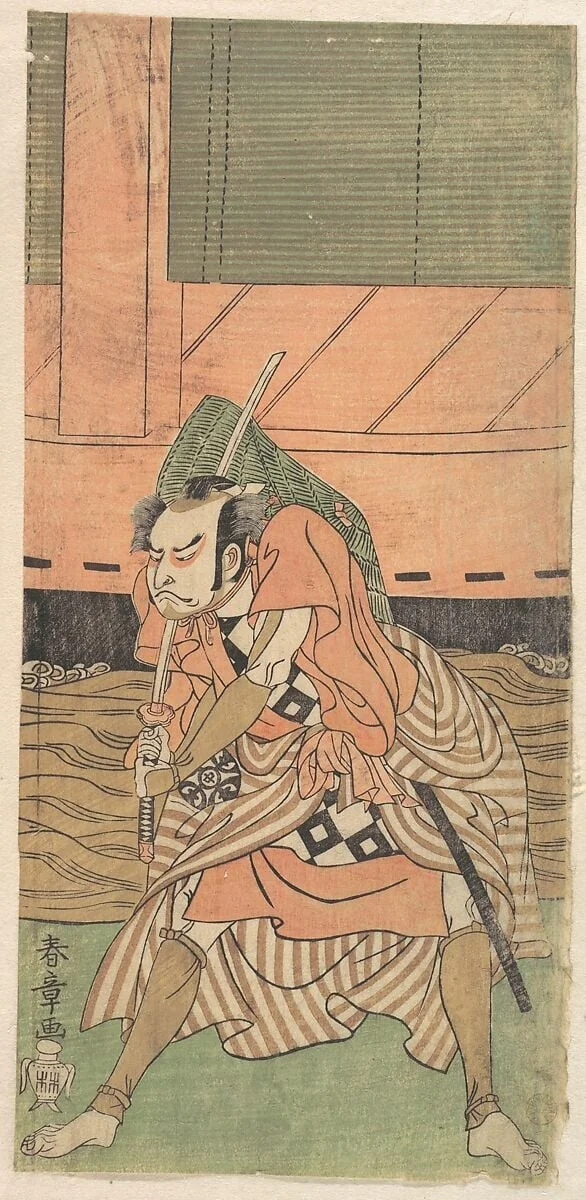 Untitled, by Katsukawa Shunshō, ink, 1770