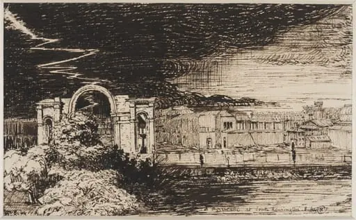 A hurricane at South Kensington