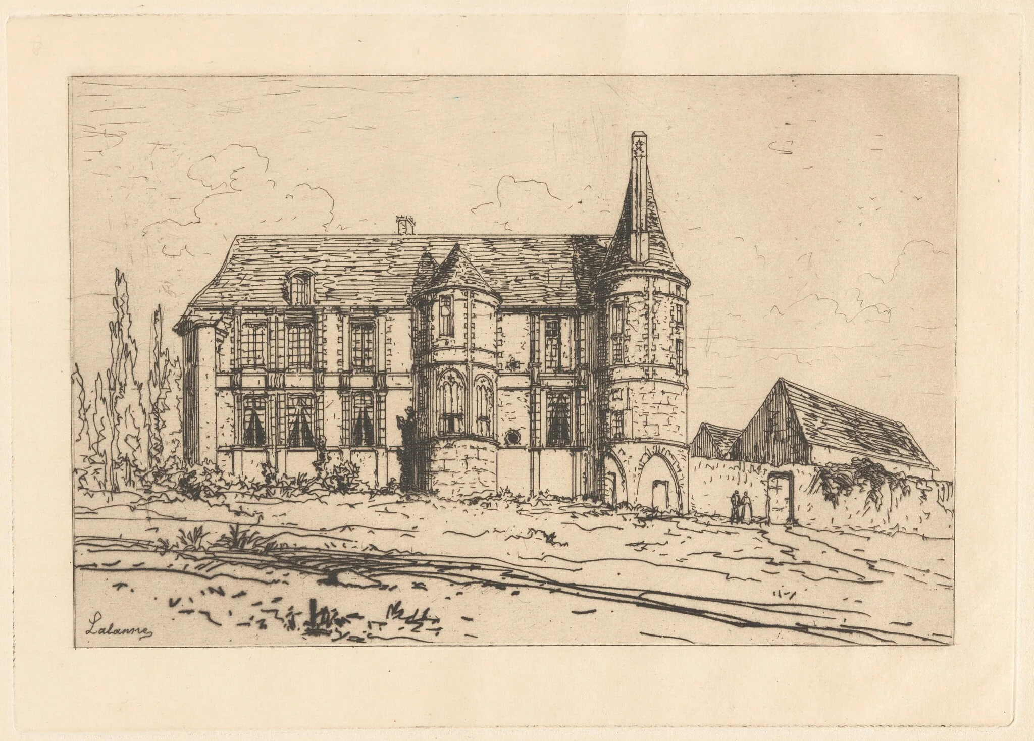 Castle with Two Towers