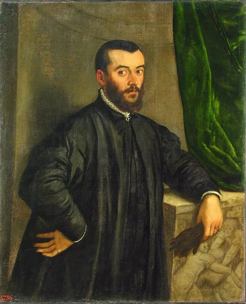 Portrait of a Man Dressed in Black