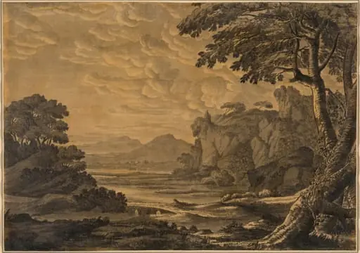 An Extensive River Landscape