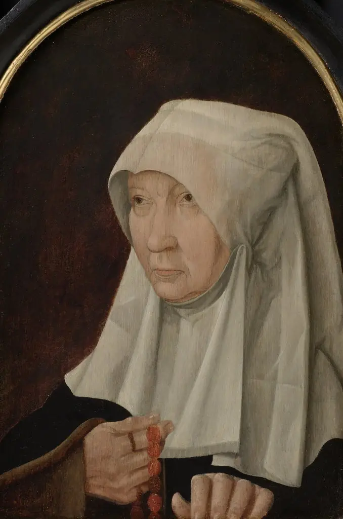 Portrait of Jacomina Claesdr van Ruyven (?-1509)