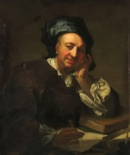 Pictorul Gottfried Auerbach