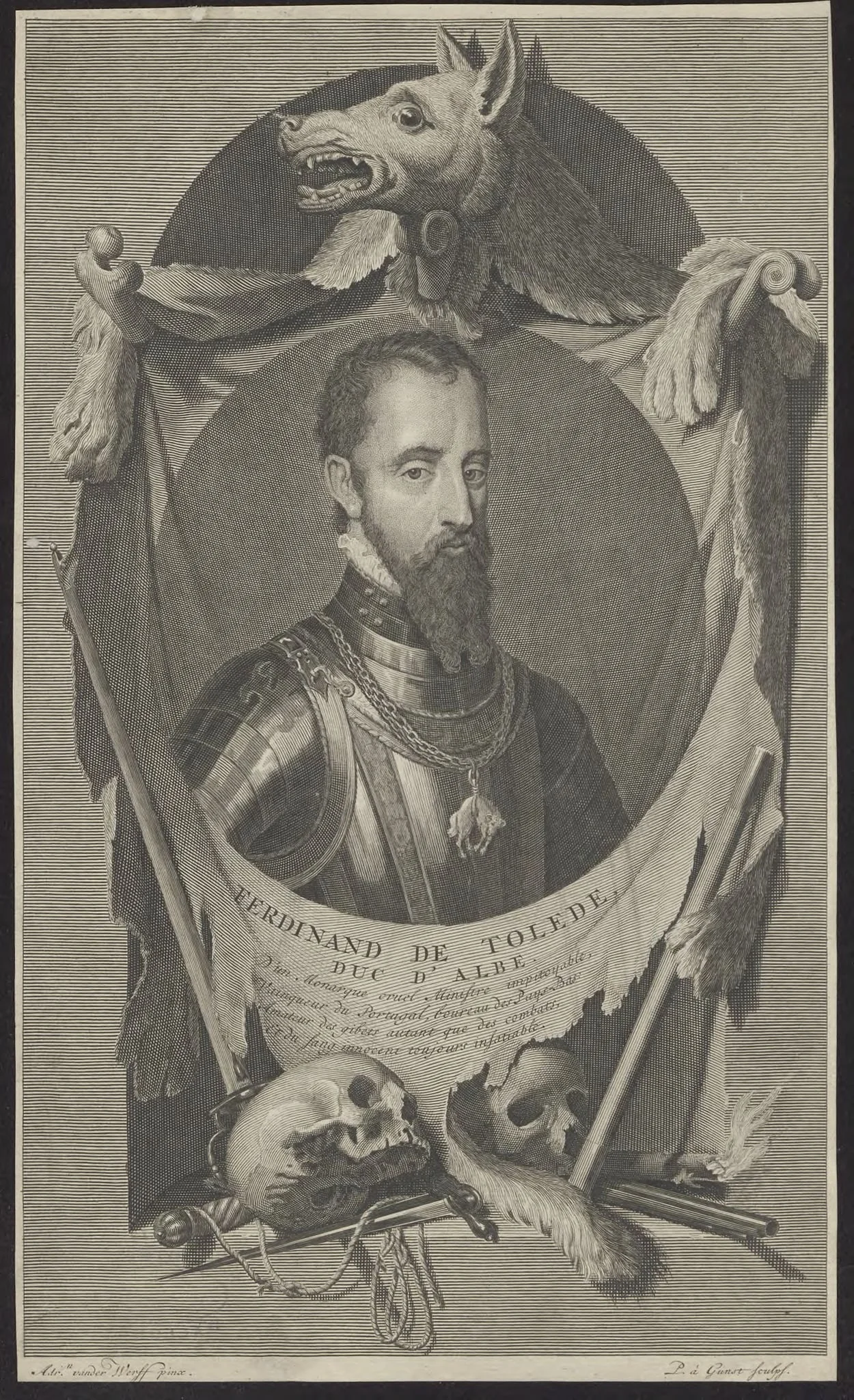 Portrait of Ferdinand de Toledo, Duke of Alva