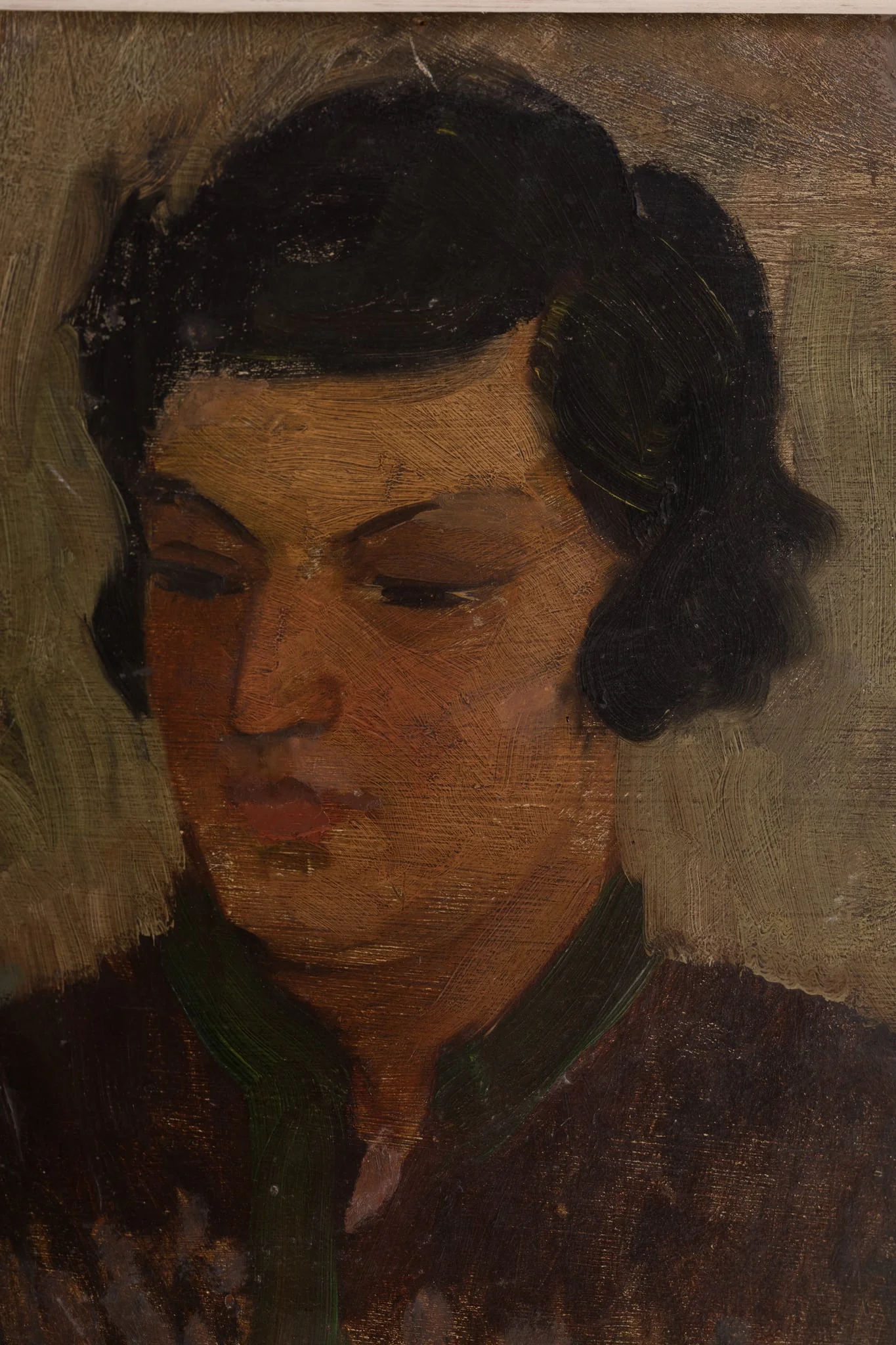 Portretul soției, by Cămăruț Mihai, 1942