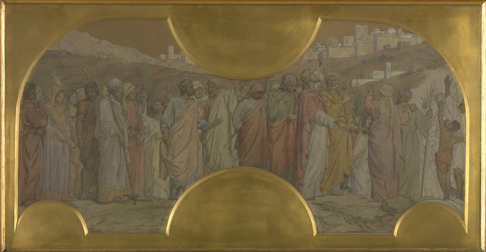 Jesus Going to Jerusalem to Accomplish his Mission