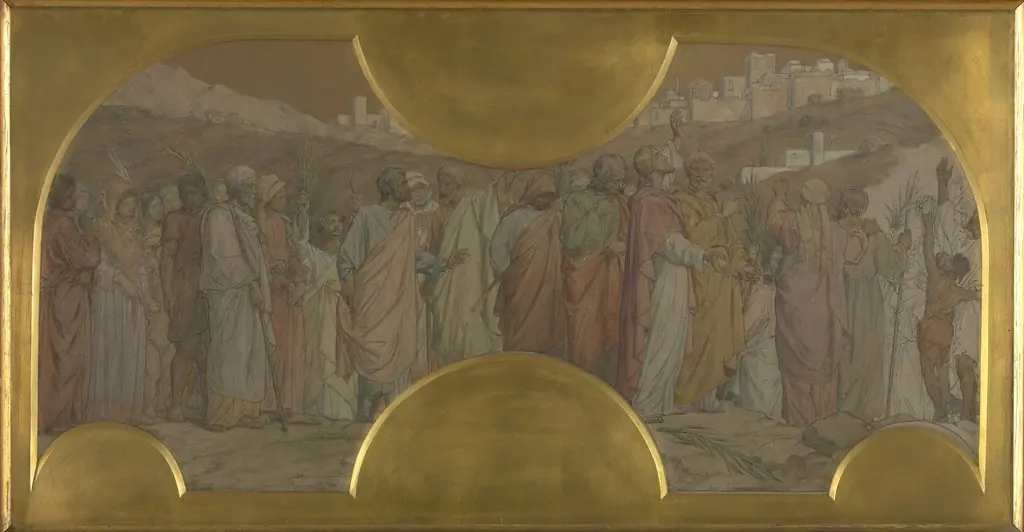 Jesus Going to Jerusalem to Accomplish his Mission