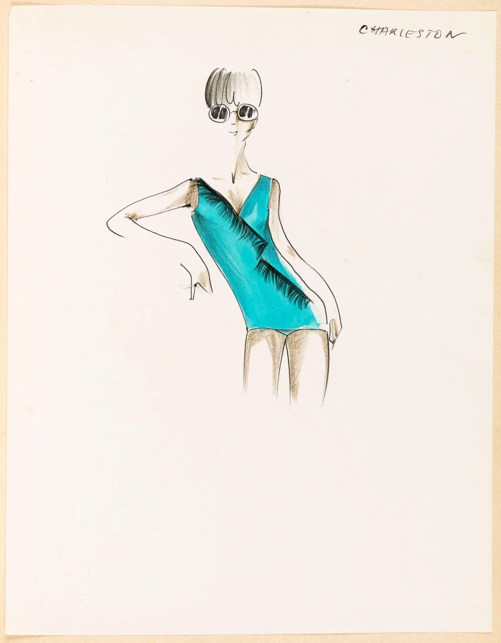Charleston, by Marie-Louise Carven, 1964