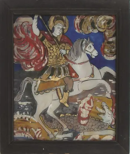 Sf. Mucenic Gheorghe ucigând balaurul