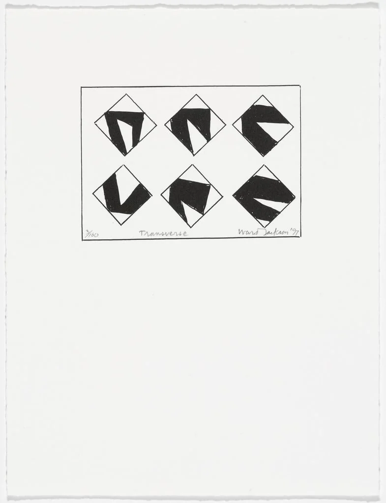 Untitled, by Ward Jackson, ink, 1997