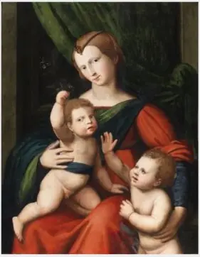 The Virgin and Child with Saint John the Baptist