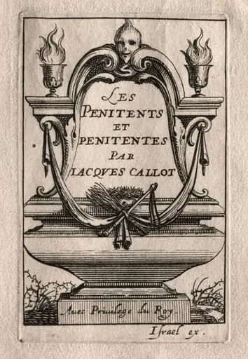 Les Penitents:  Frontispiece