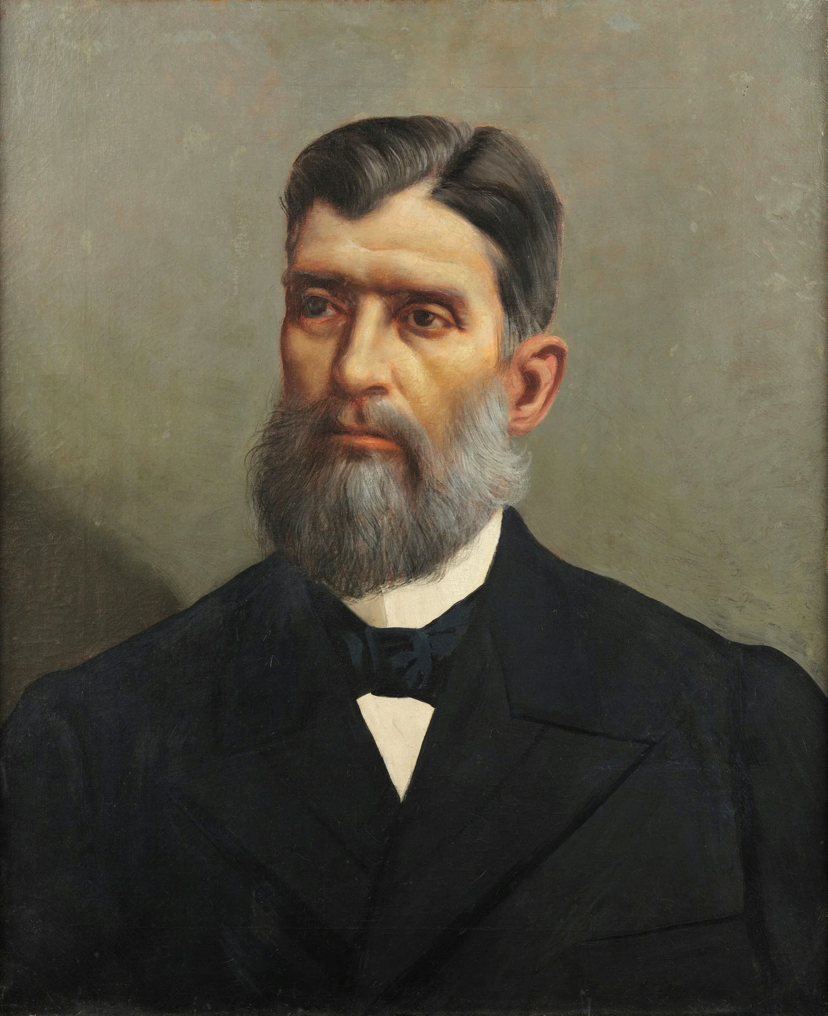 Portrait of Prudente de Moraes, by José Ferraz de Almeida Júnior, oil, 1884