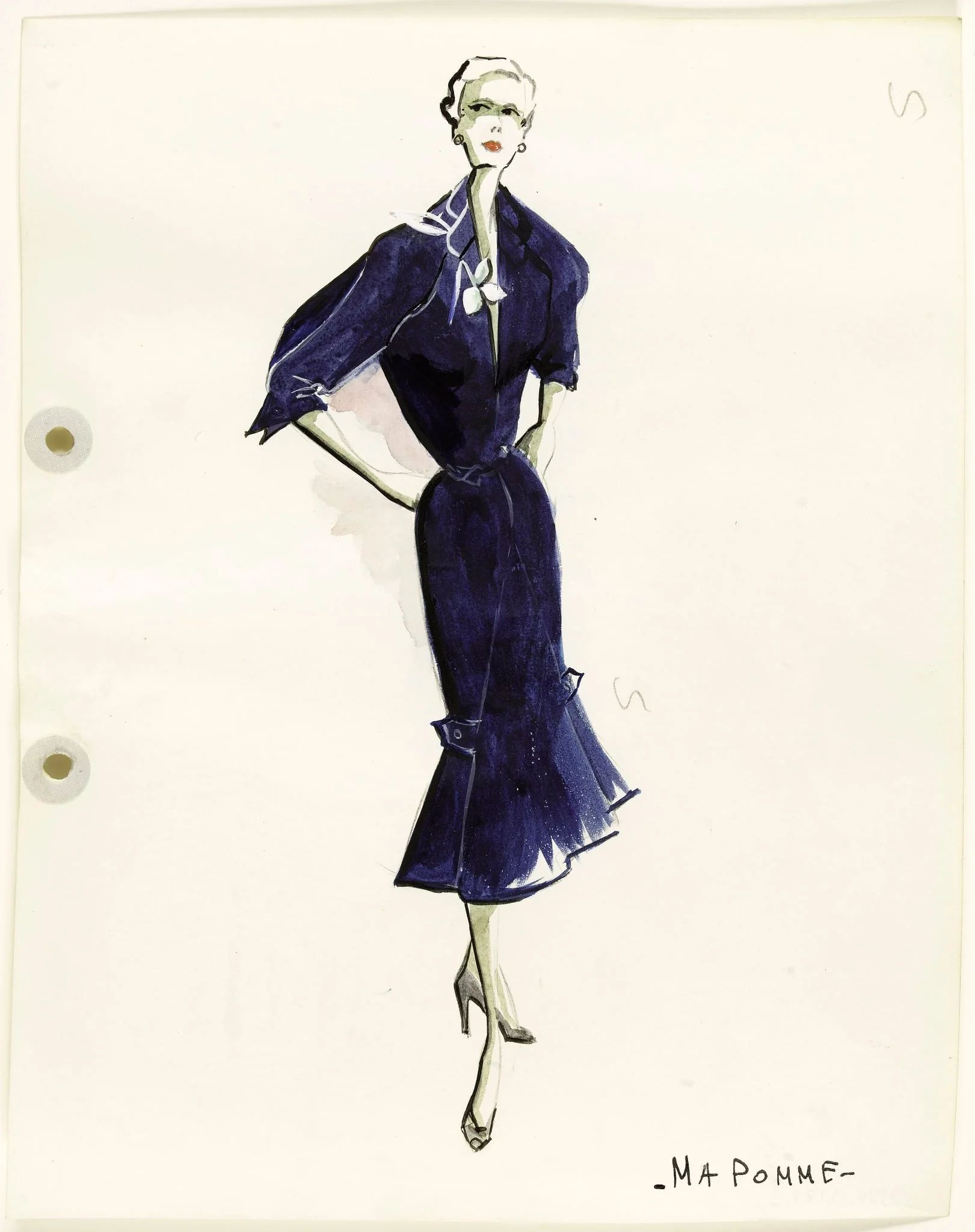 'Ma Pomme', by Carven, 1951