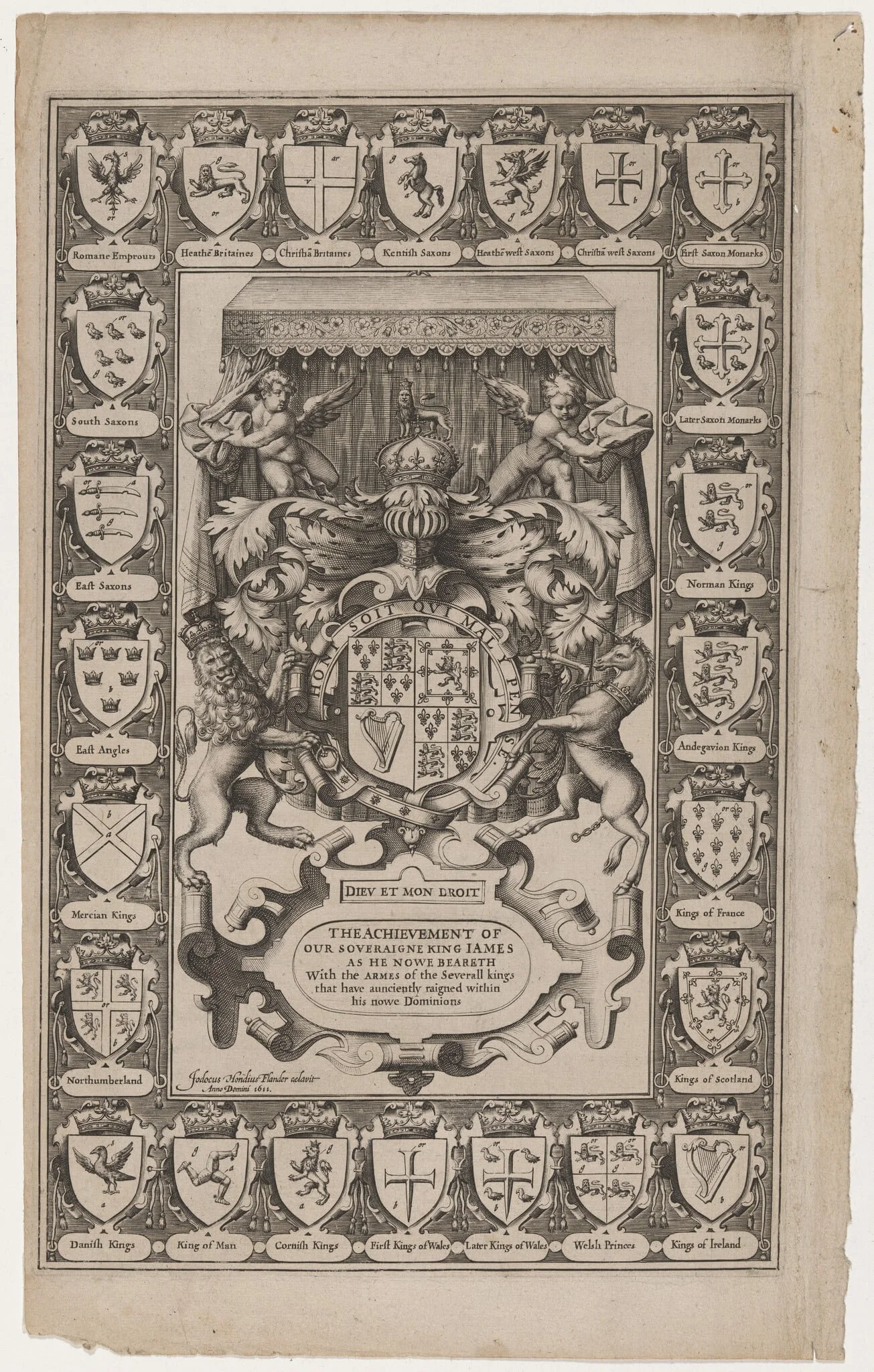 Title Page for the Achievement of our Soveraigne King James