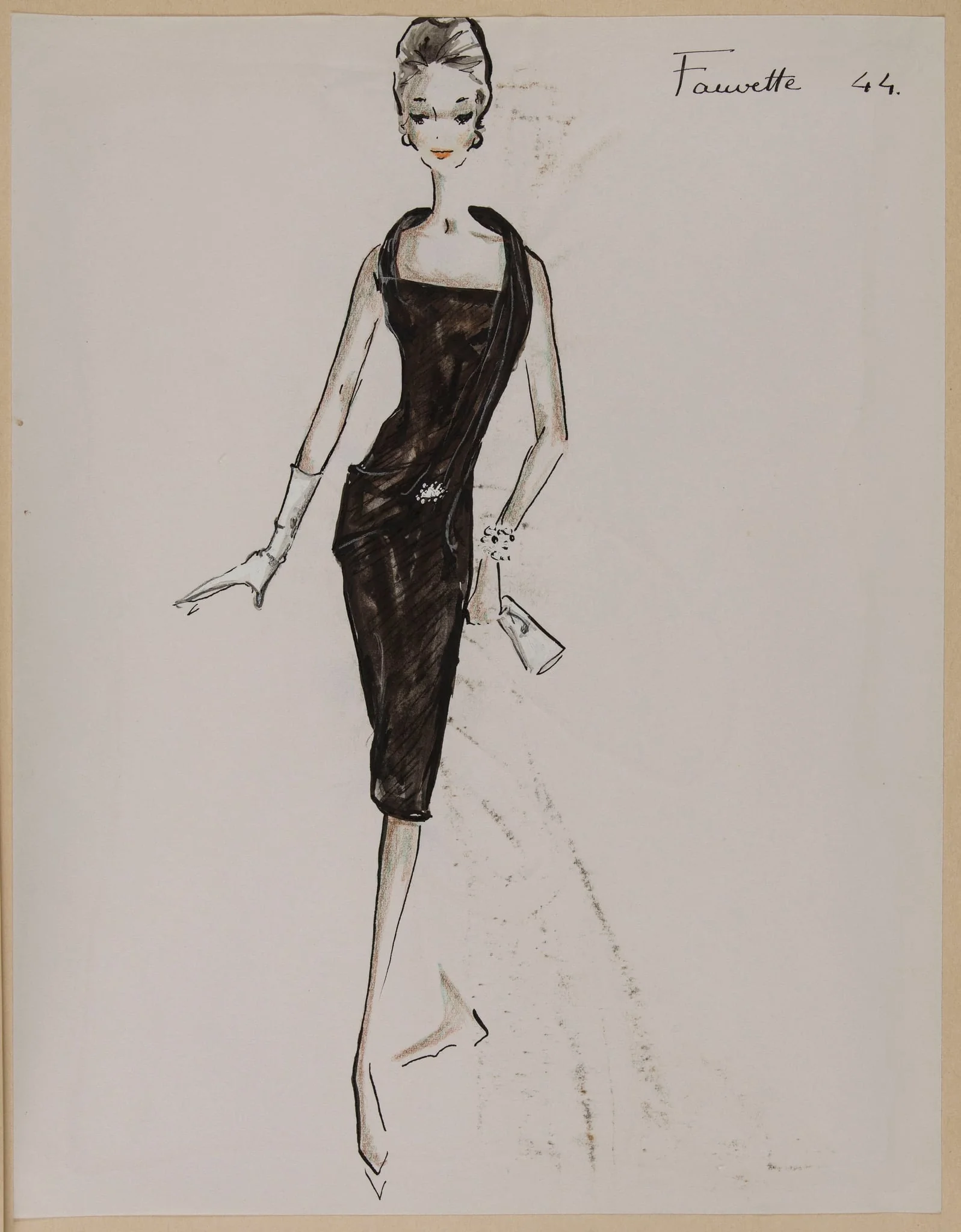 Fauvette, by Marie-Louise Carven, 1960