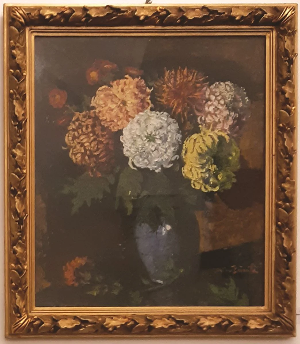 Crizanteme, by Octav Băncilă, 1949