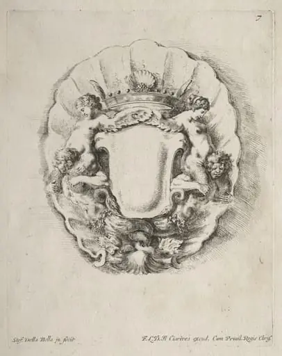 Collection of Various Caprices and New Designs of Cartouches and Ornaments:  No 7