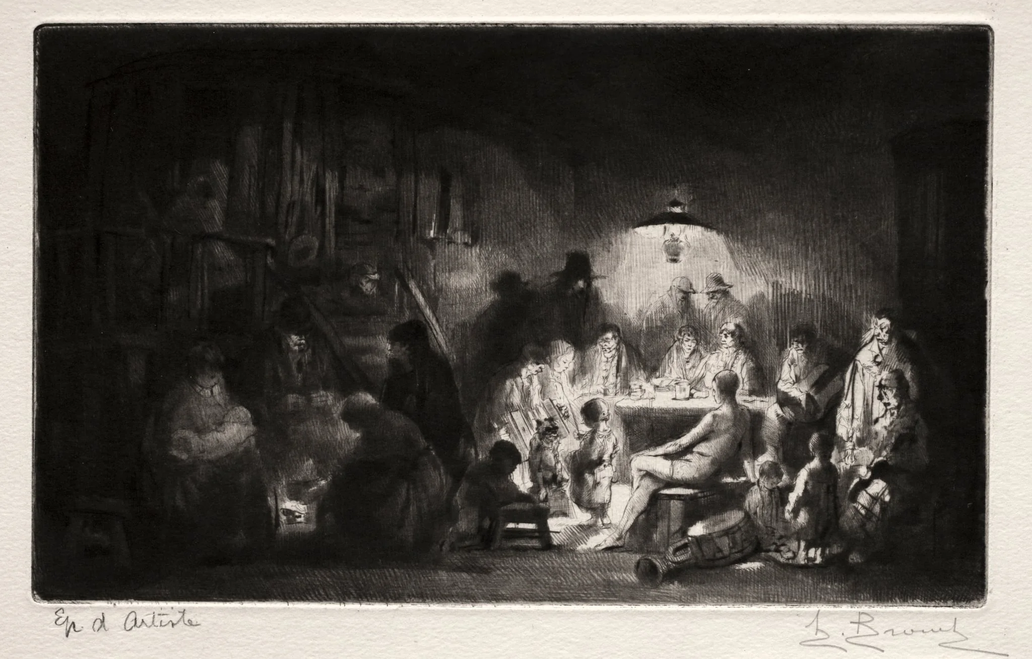 The Franconian Circus, by Auguste Brouet, 1925