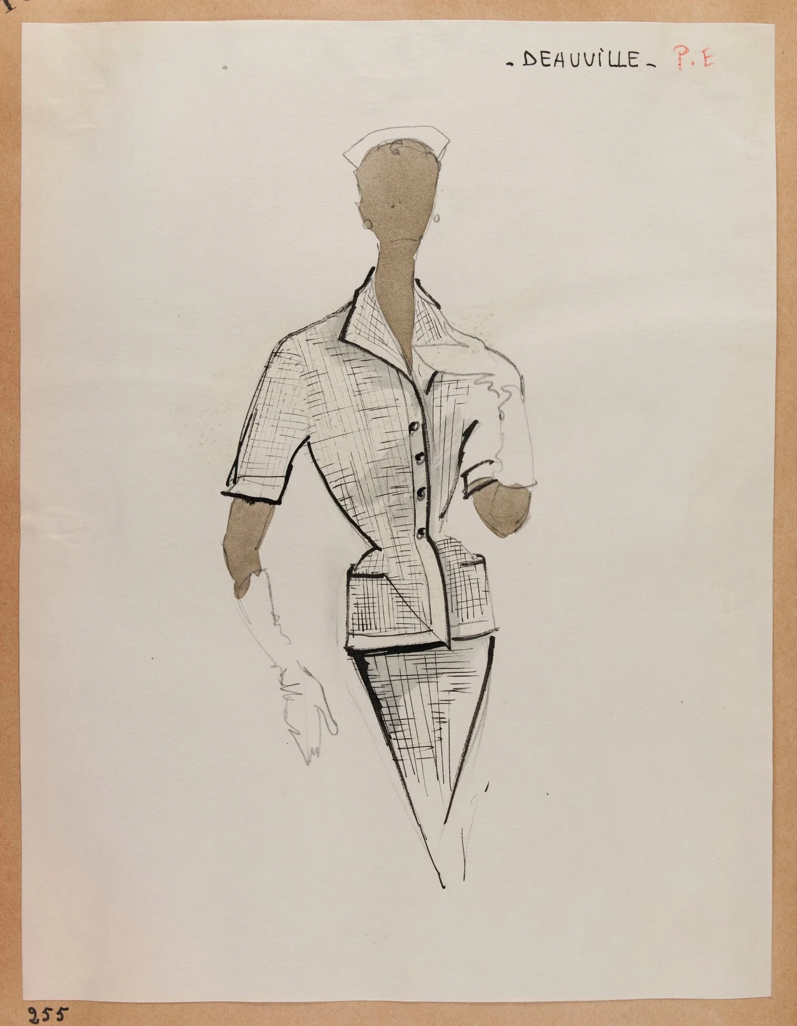 Deauville, by Carven, 1951