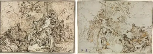 The Deposition (recto) and (verso)