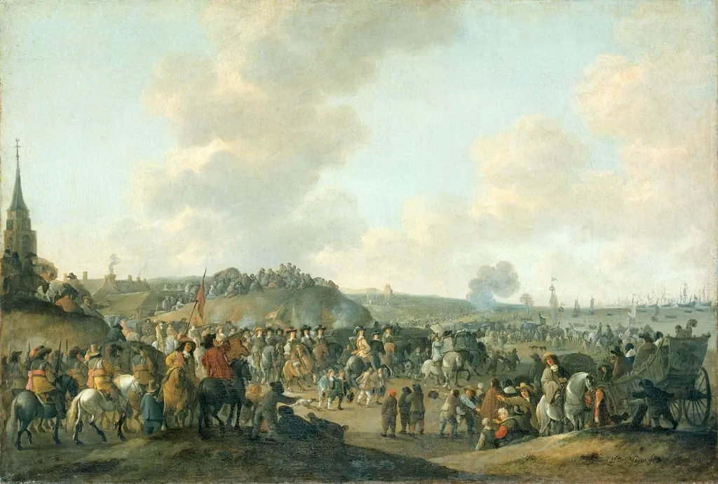 Departure of Charles II of England at Scheveningen, June 2, 1660