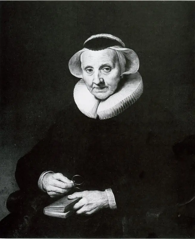 Portrait of a Woman holding a Book