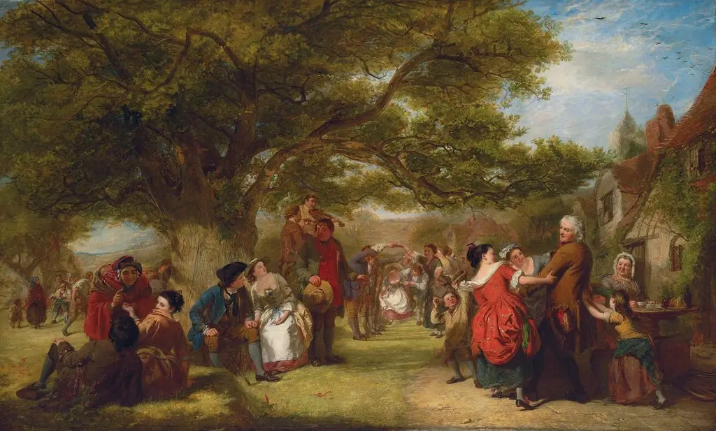 An English Merrymaking a Hundred Years Ago