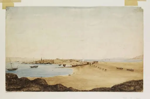 Suez from the Ruins of Colsum