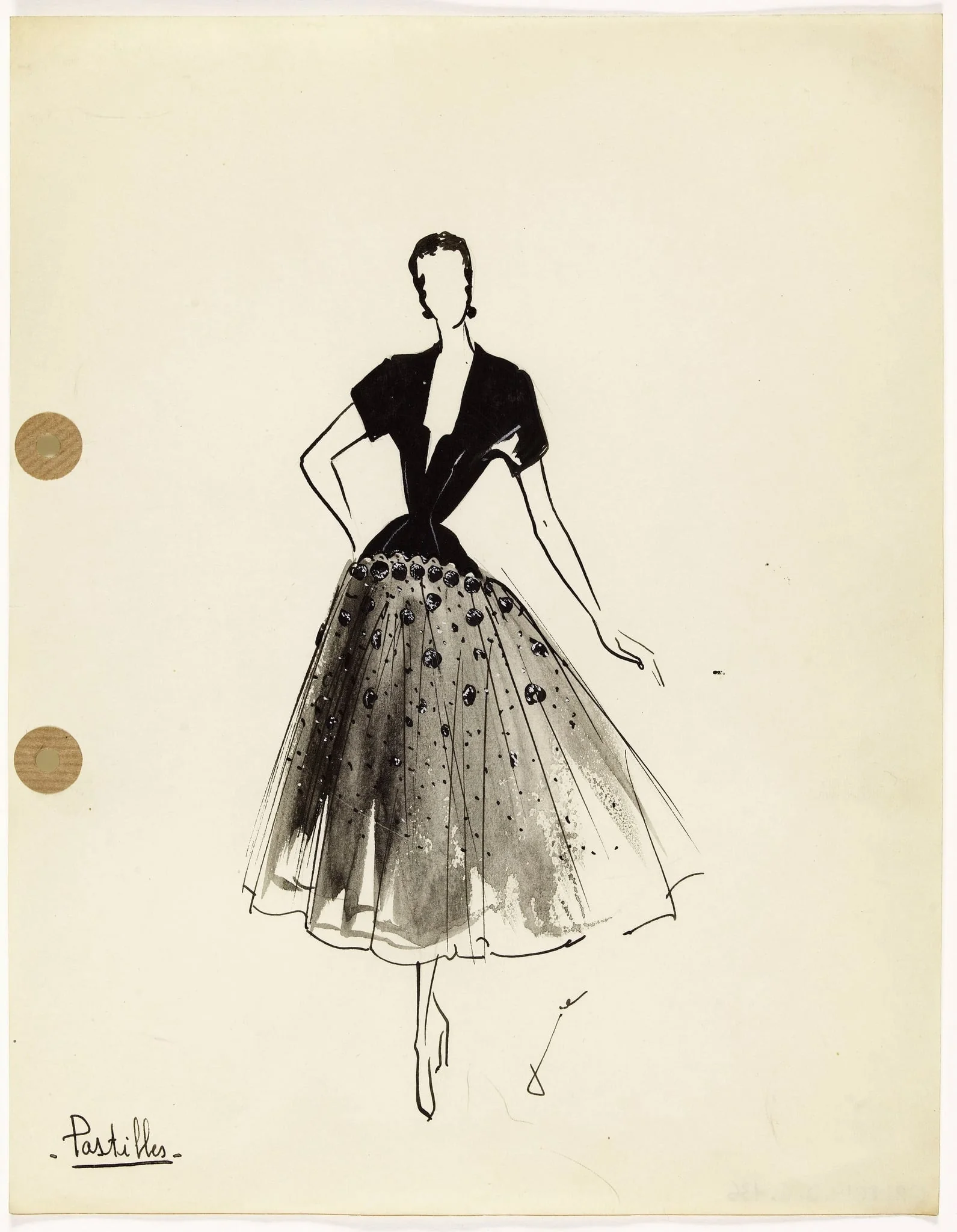 'Pastilles', by Marie-Louise Carven, 1949