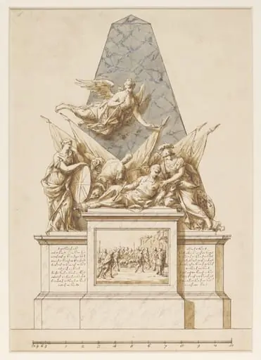 Design for a monument to General Wolfe