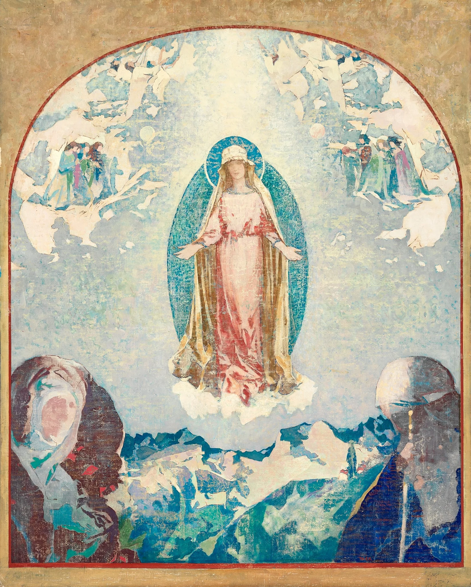 Rosa Mystica, by Augustus Vincent Tack, unspecified, 1923