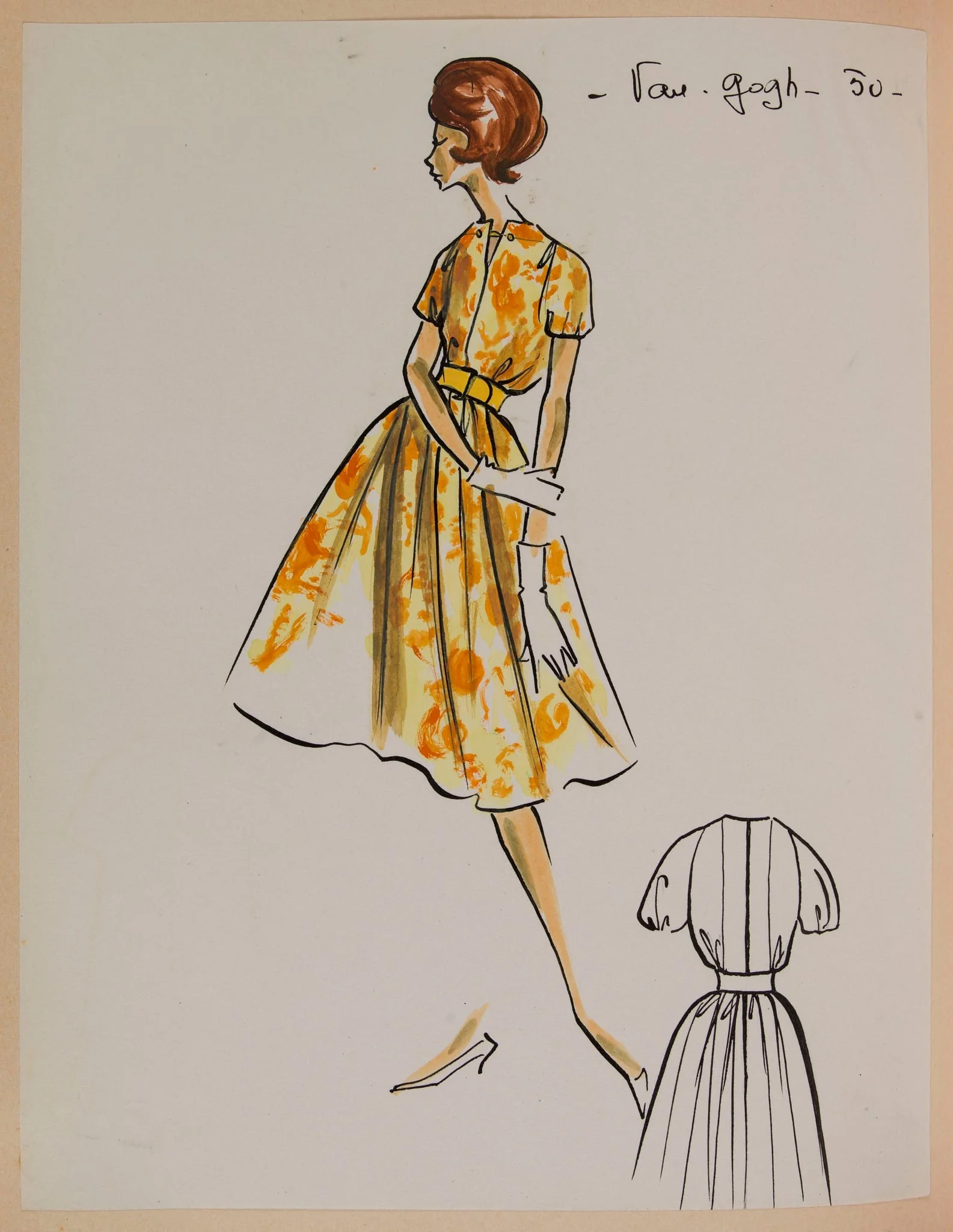 Van Gogh, by Carven, 1958