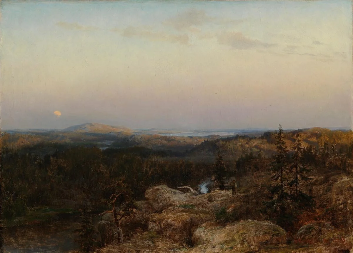 Maisema Savosta, by Berndt Lindholm, unspecified