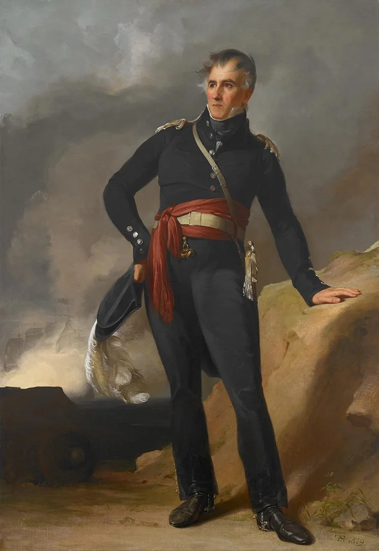 Colonel Samuel Boyer Davis, by Thomas Sully, oil, 1819