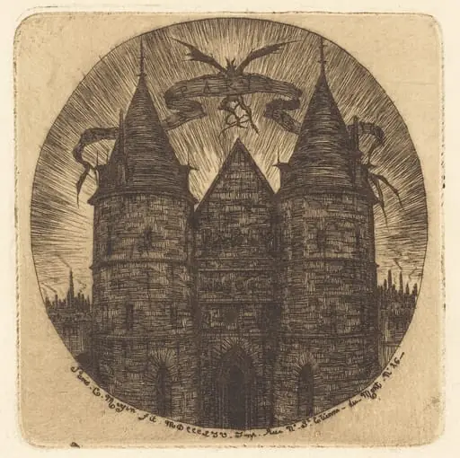 Ancienne porte du Palais de Justice, Paris (Old Gate of the Palace of Justice, Paris)