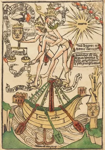 Allegory of the Meeting of Pope Paul II and Emperor Frederick III