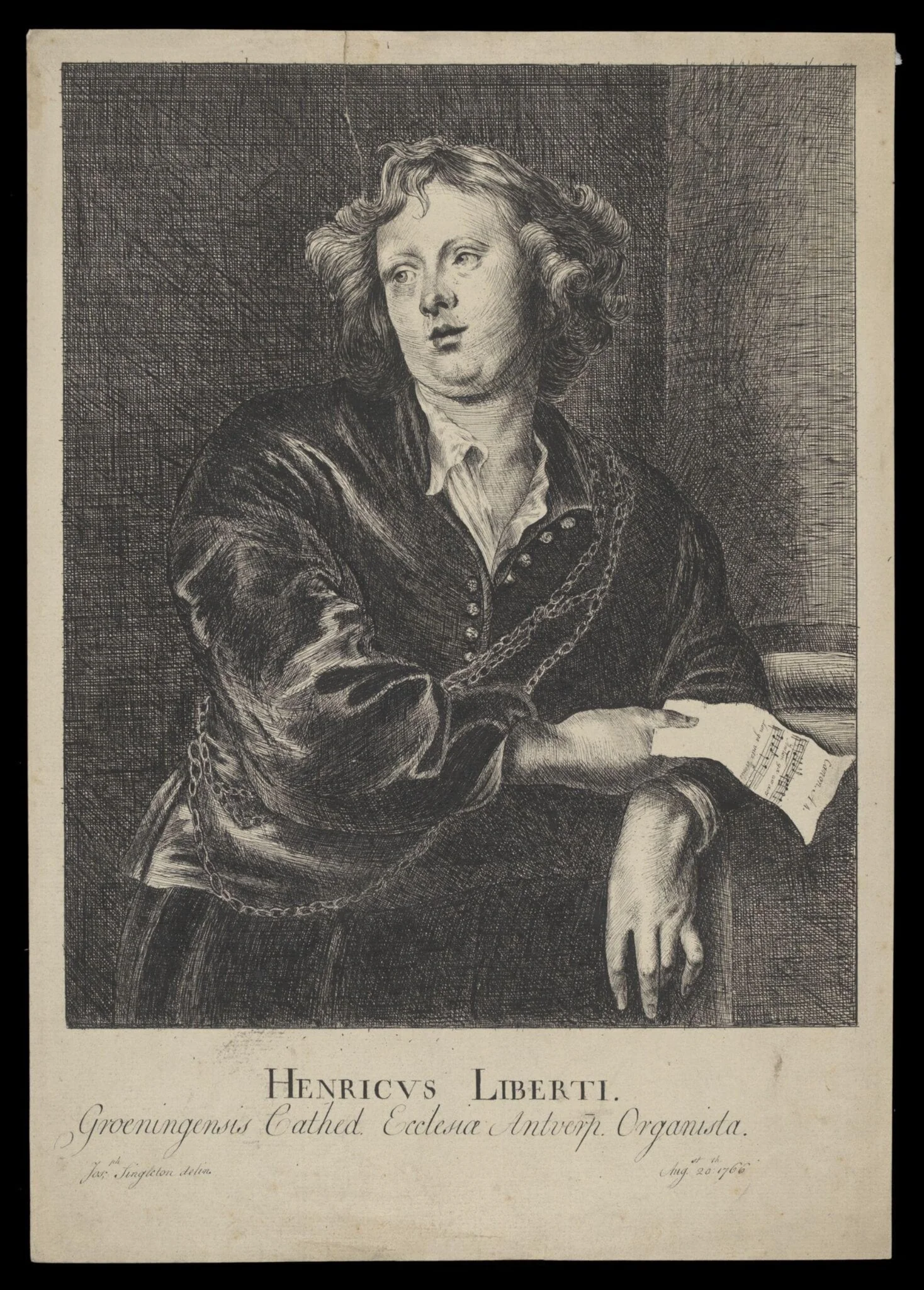 H Beard Print Collection, by Anthony Van Dyck, 20