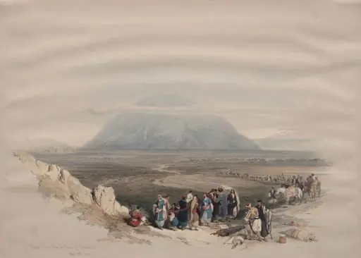Mount Tabor from the Plain of Esdraelon