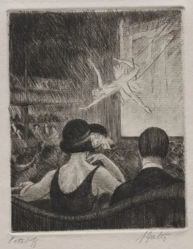 Acrobat at the Music Hall