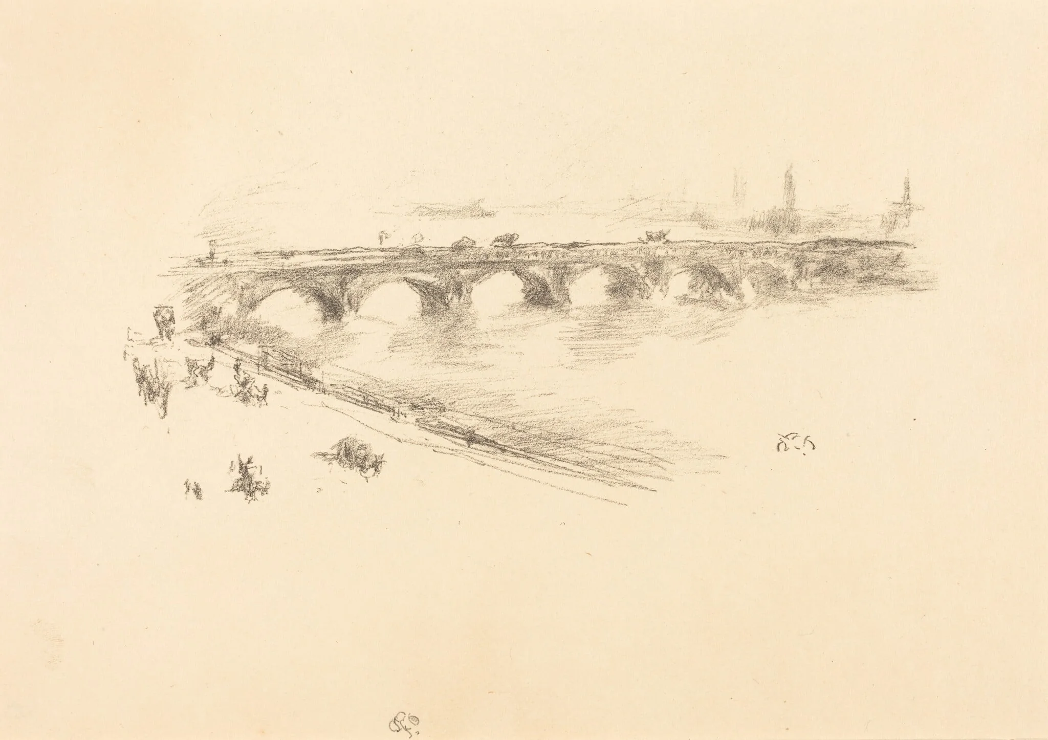 Evening, Little Waterloo Bridge